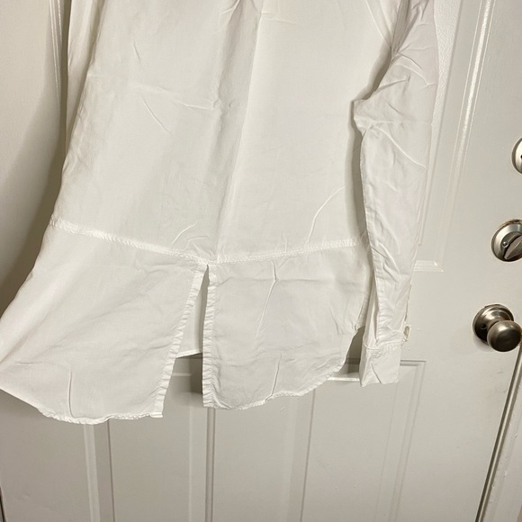 White long sleeve shirt/ button up shirt - Picture 7 of 7